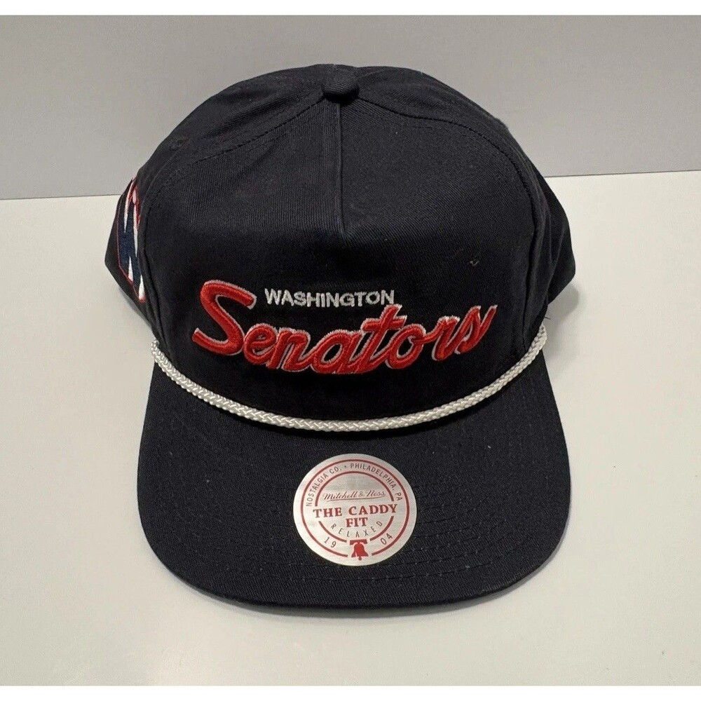 NWS Washington Senators Mitchell & Ness The Caddy Snapback Hat MLB